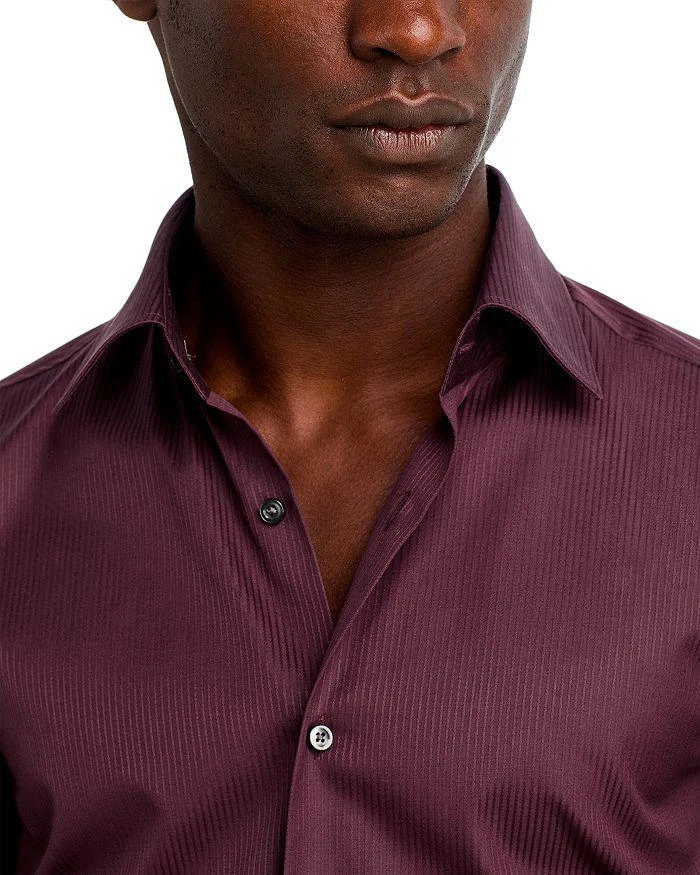 Hugo Boss x Porsche Hank Kent Textured Button Front Shirt 6