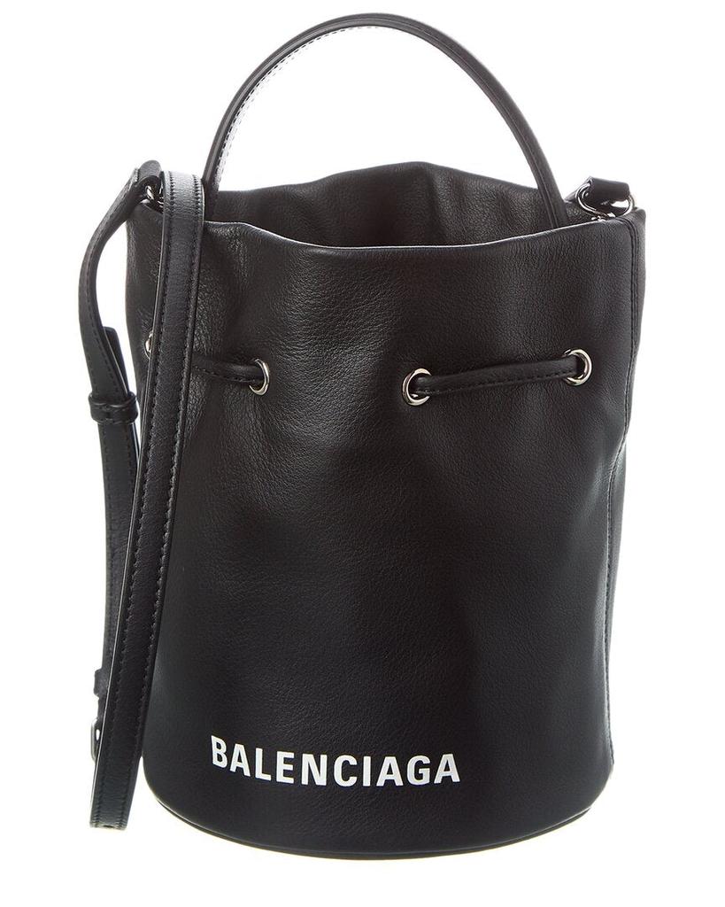 Balenciaga Everyday Drawstring XS Leather Bucket Bag - Tote