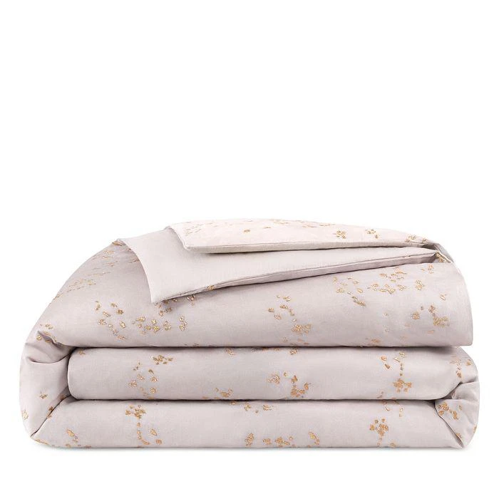 Donna Karan Dusk Embroidered Duvet Cover, Full/Queen