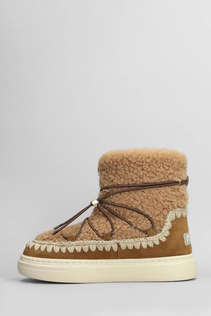 Mou Mou Eskimo Sneaker Scoub Low Heels Ankle Boots 3