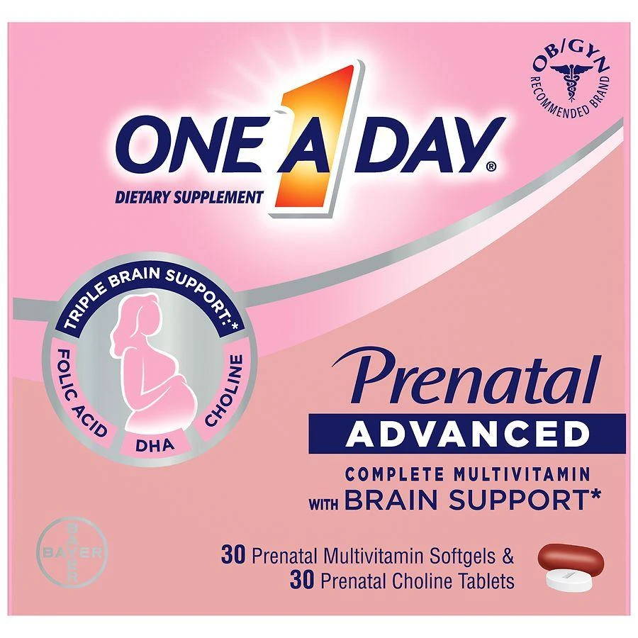 One A Day Prenatal Advanced Multivitamin 1