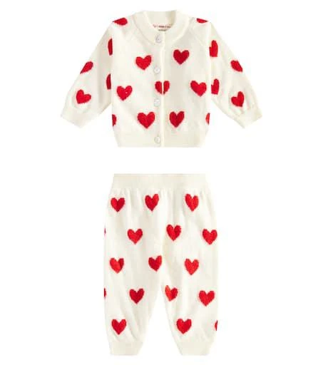 The New Society Baby Fuji cardigan and pants set 1