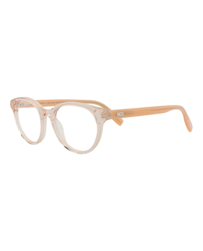 Alexander McQueen Round-Frame Acetate Optical Frames 2