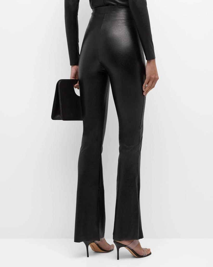 Commando Faux-Leather Flared Leggings 5