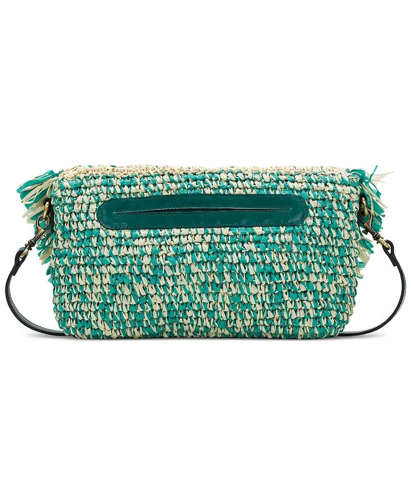 Patricia Nash Loulia Medium Straw Clutch Crossbody Bag 3