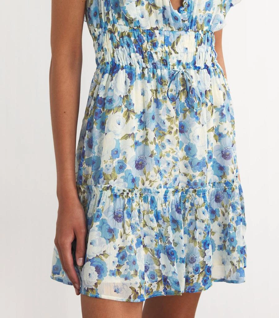 Paige Silk-Crepe Muriel Mini Dress 6