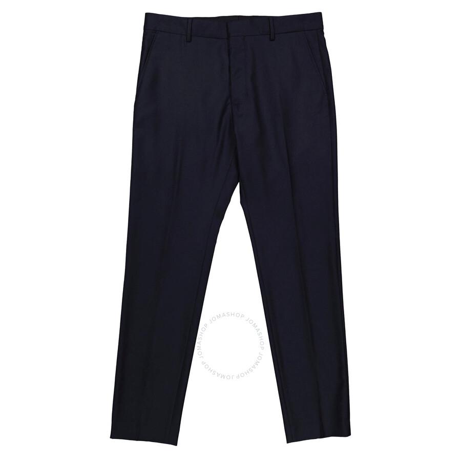 AMI Men's Bleu Nuit Cigarette Pants