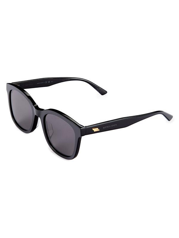 サングラス BOTTEGA VENETA CLASSIC SQUARE SUNGLASSES (734133_V2Q303344) Bottega Veneta - Classic Square Sunglasses - Black Grey