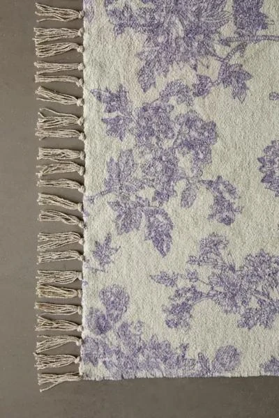 Urban Outfitters Toile Digital Printed Chenille Rug 4