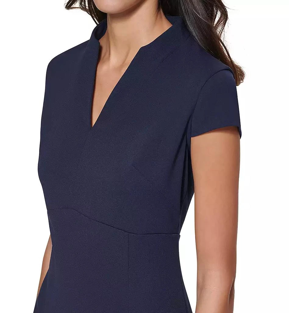 Calvin Klein Petite Short-Sleeve Sheath Dress 4