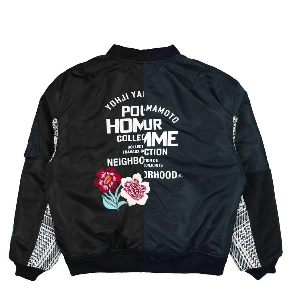 Shop Yohji Yamamoto X Neighborhood Ma-1 Jacket on Sale at
