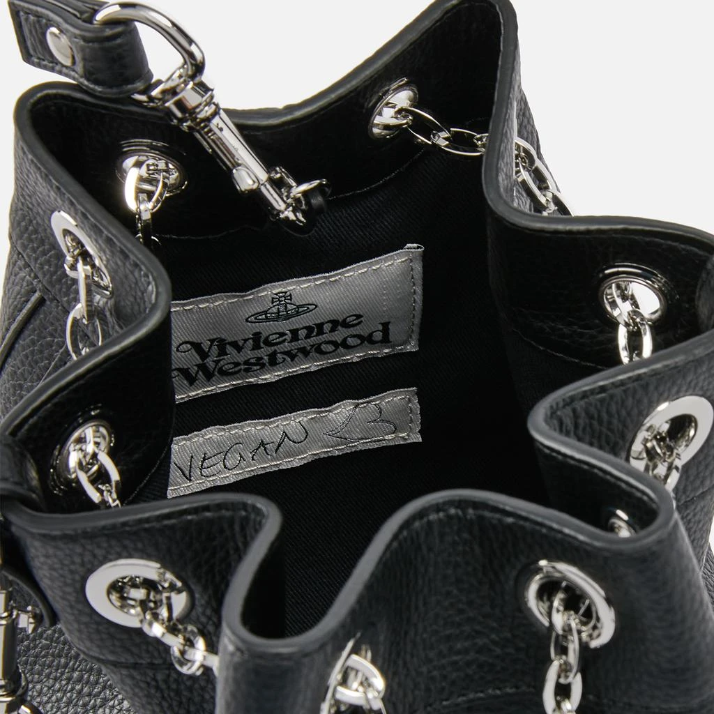Vivienne Westwood Small Chrissy Vegan Leather Bucket Bag 4