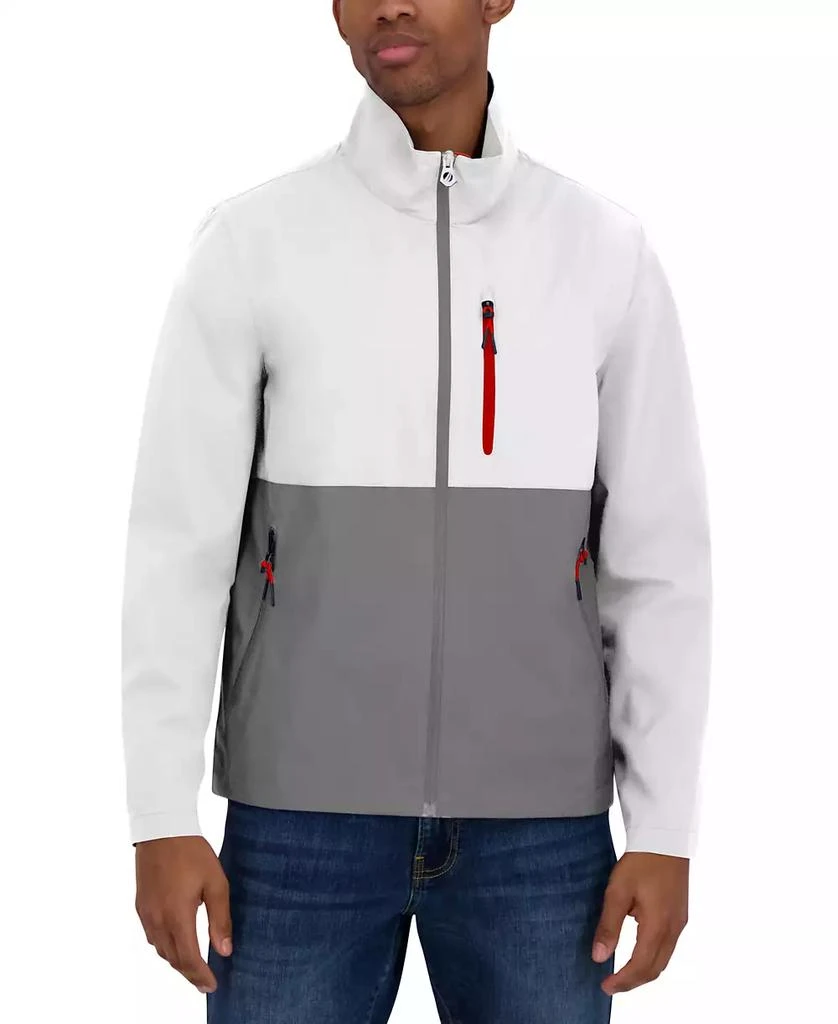Nautica Men's Zip-Front Lightweight Packable Track Jacket 1