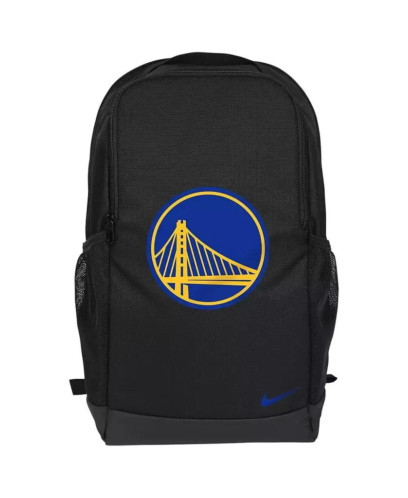 NIKE Black Golden State Warriors Brasilia Backpack 1