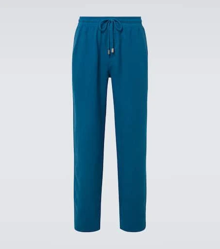 VILEBREQUIN Women Wide-Leg Viscose Pants Medusa and Shells