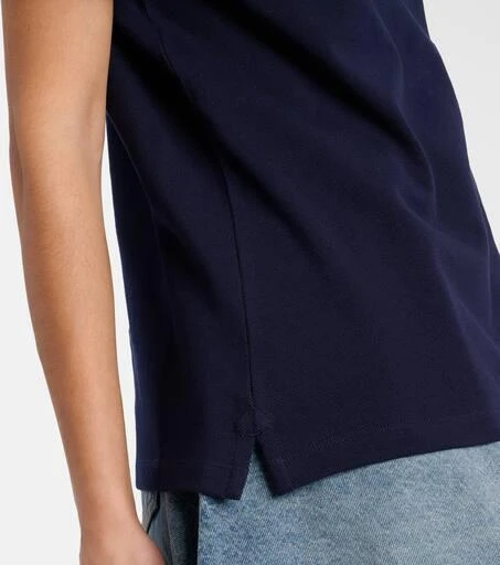 AMI Ami De Cœur cotton piqué polo shirt 5