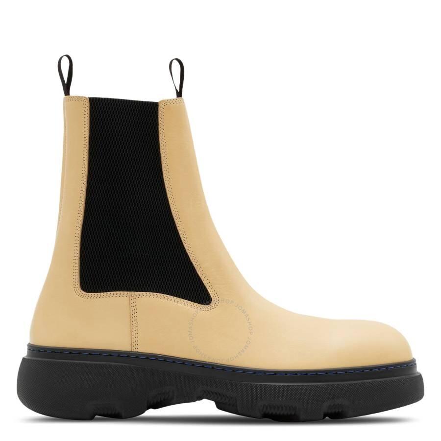 ブーツその他 BURBERRY CHUBBY  BOOTS IN SUEDE AND BEIGE SHEARLING Burberry Chubby Suede Shearling Boots | Neutrals | FARFETCH