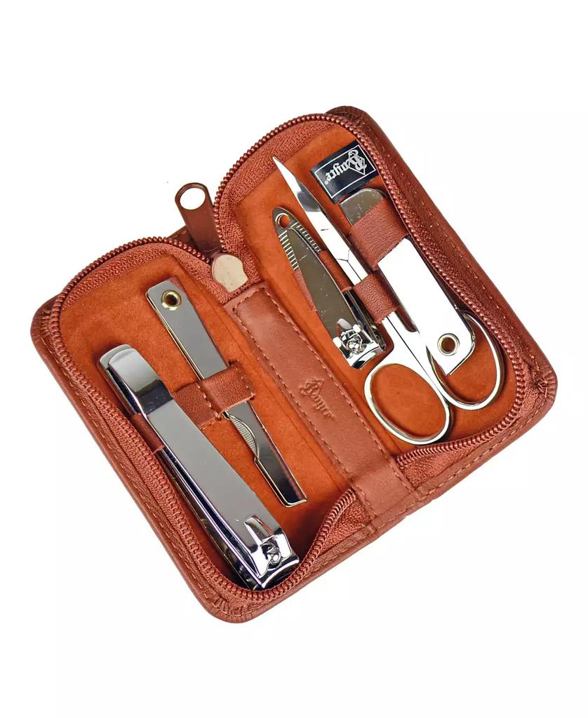 Royce Leather Men's Manicure Grooming Kit