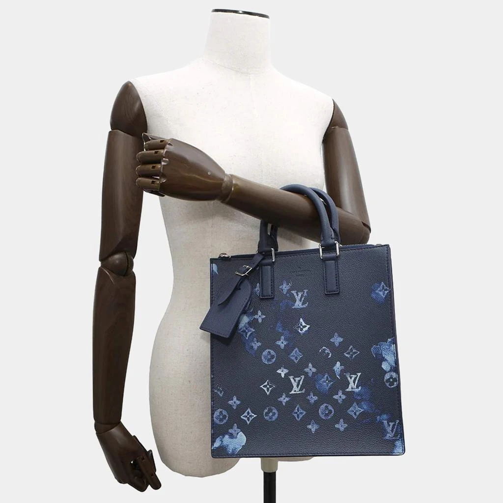 Louis Vuitton Louis Vuitton Sac Plat Messenger Navy Monogram Watercolor 15