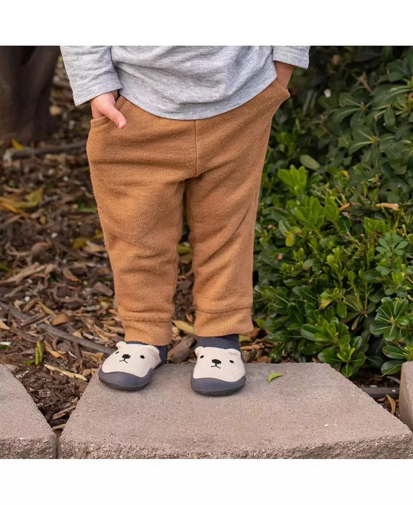 Komuello Baby Boy First Walk Sock Shoes Little Cub 8