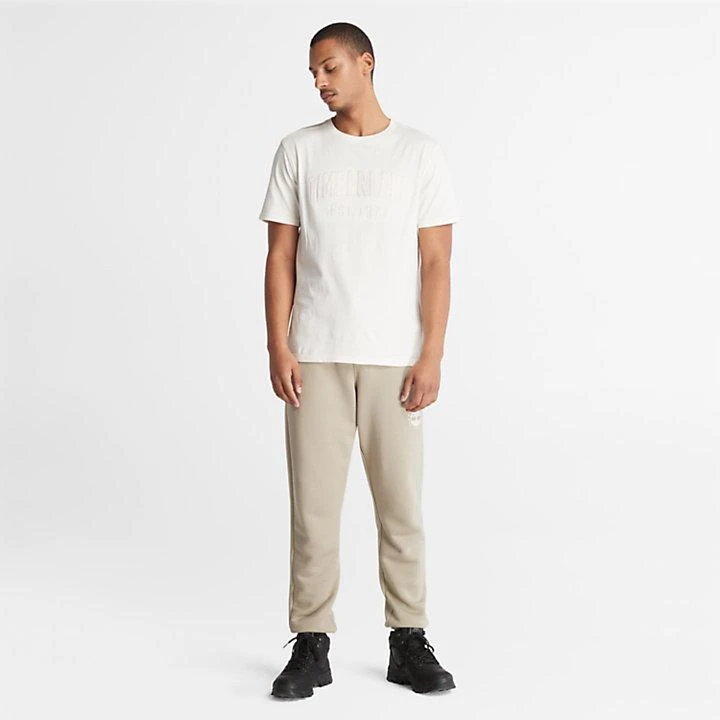 Timberland Modern Wash Brand Carrier Tee for Men in White 2