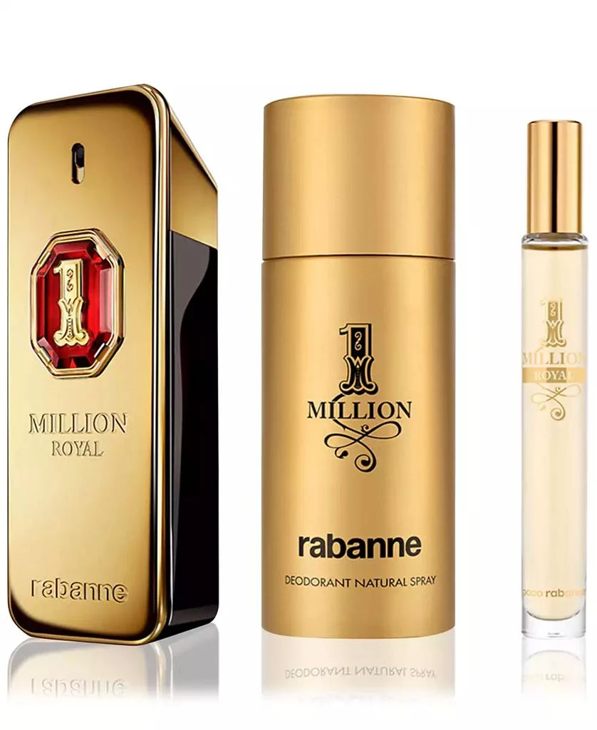 Rabanne Men's 3-Pc. 1 Million Royal Parfum Gift Set 4