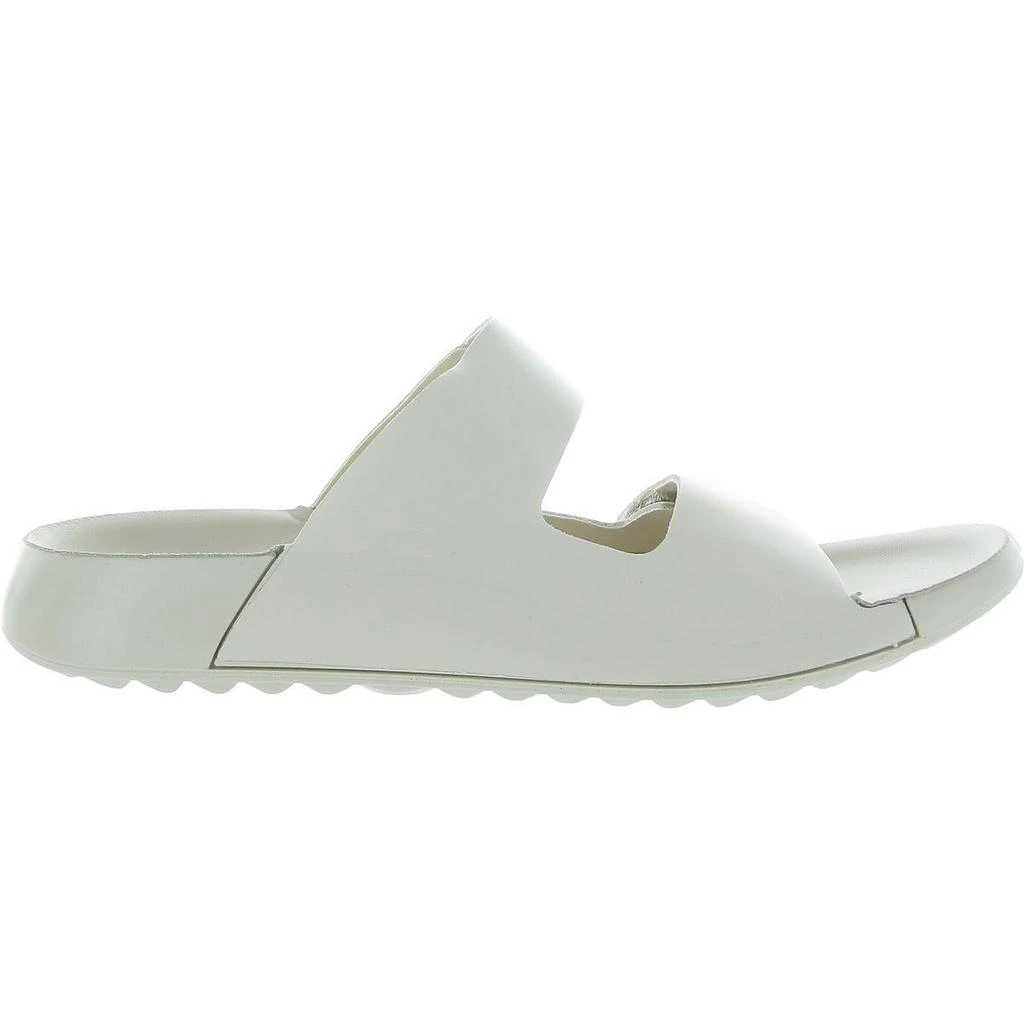 ECCO Cozmo Womens Leather Embellished Slide Sandals 3