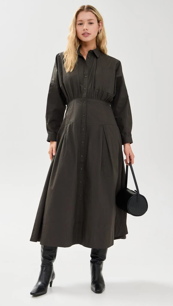 Apiece Apart Pietra Maxi Shirt Dress 4