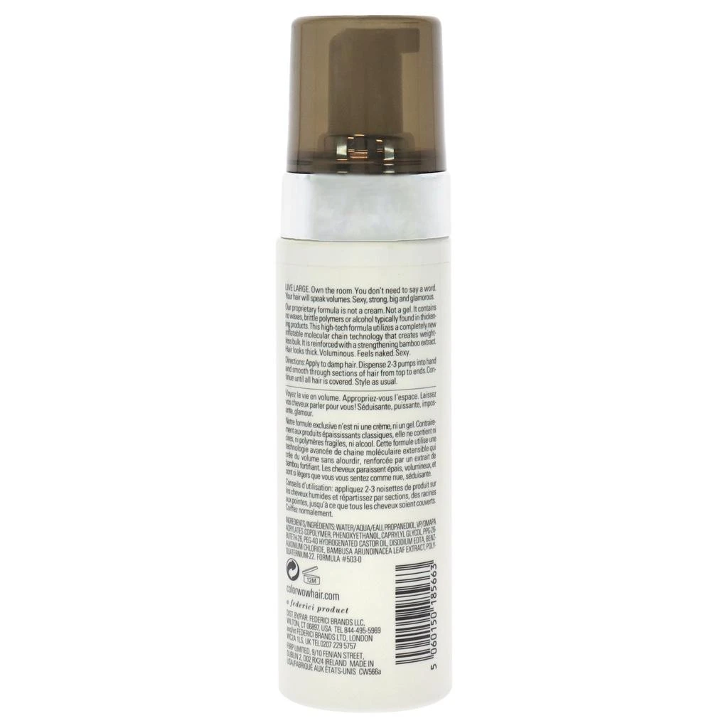 Color WOW Xtra Large Bombshell Volumizer by  for Women - 6.7 oz Mousse 1
