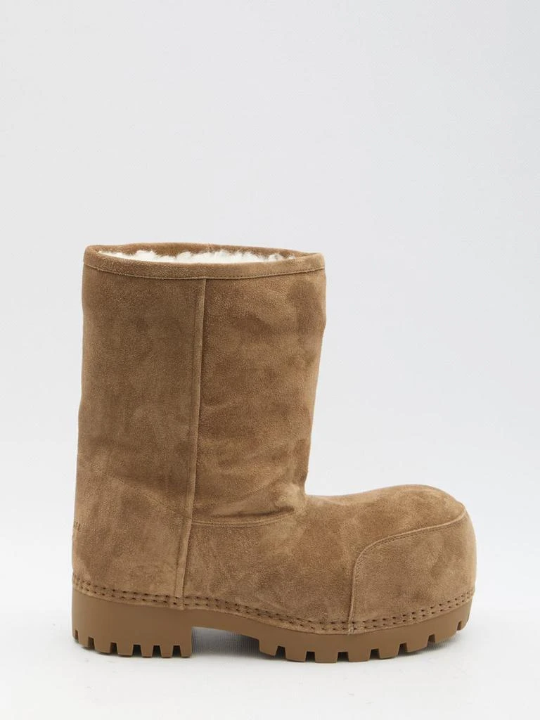 Balenciaga Alaska Fur Low Boots 1