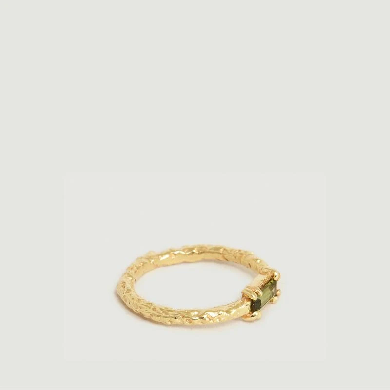 MONSIEUR Marius Tourmaline Ring Silver-gilt MONSIEUR 2