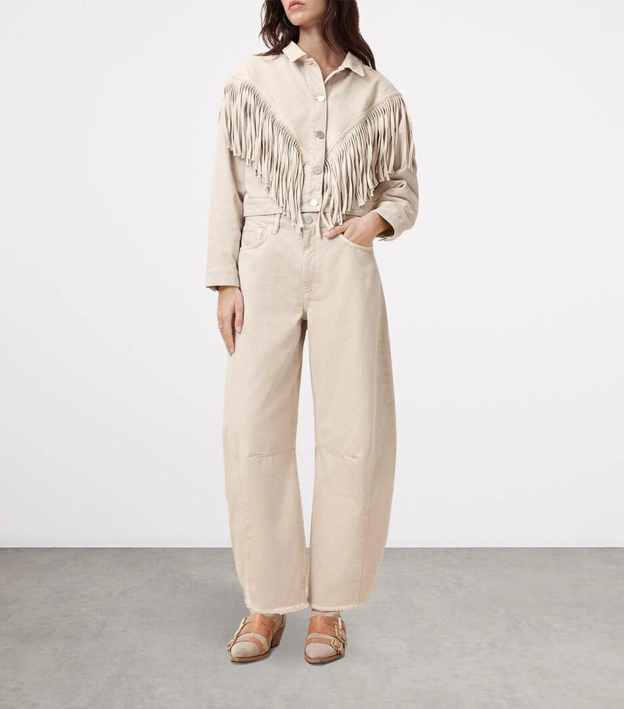 ALL SAINTS Cotton Fringe Marlene Jacket 2