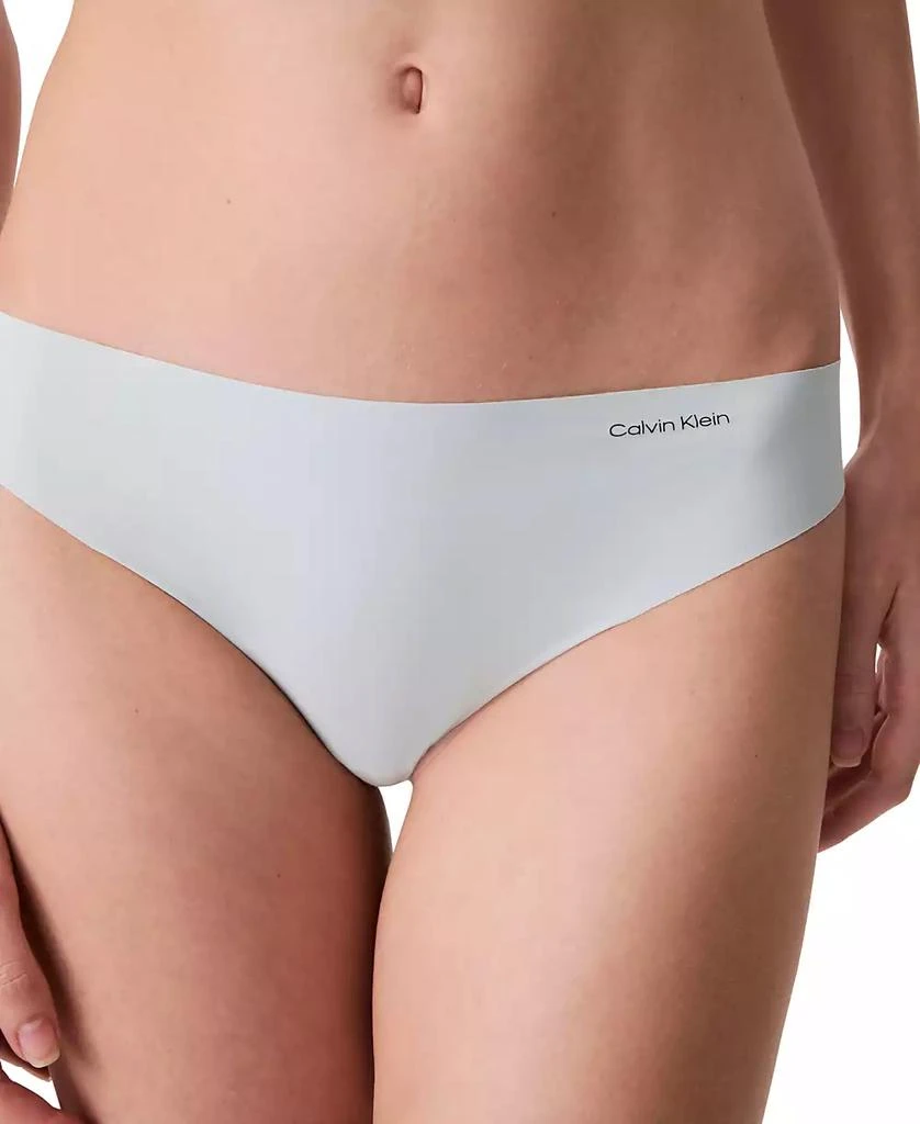 Calvin Klein Women's Invisibles Microfiber Stretch Thong Underwear D3428 1