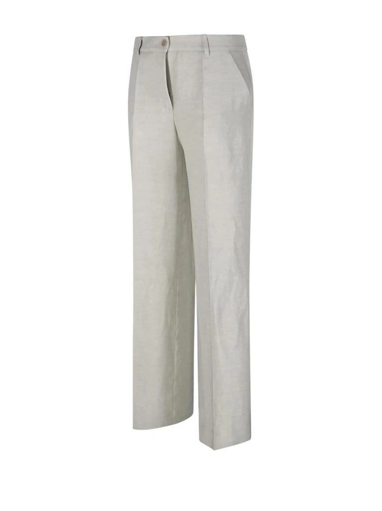 Parosh Tailored Straight-Leg Pants With Subtle Pleats 2