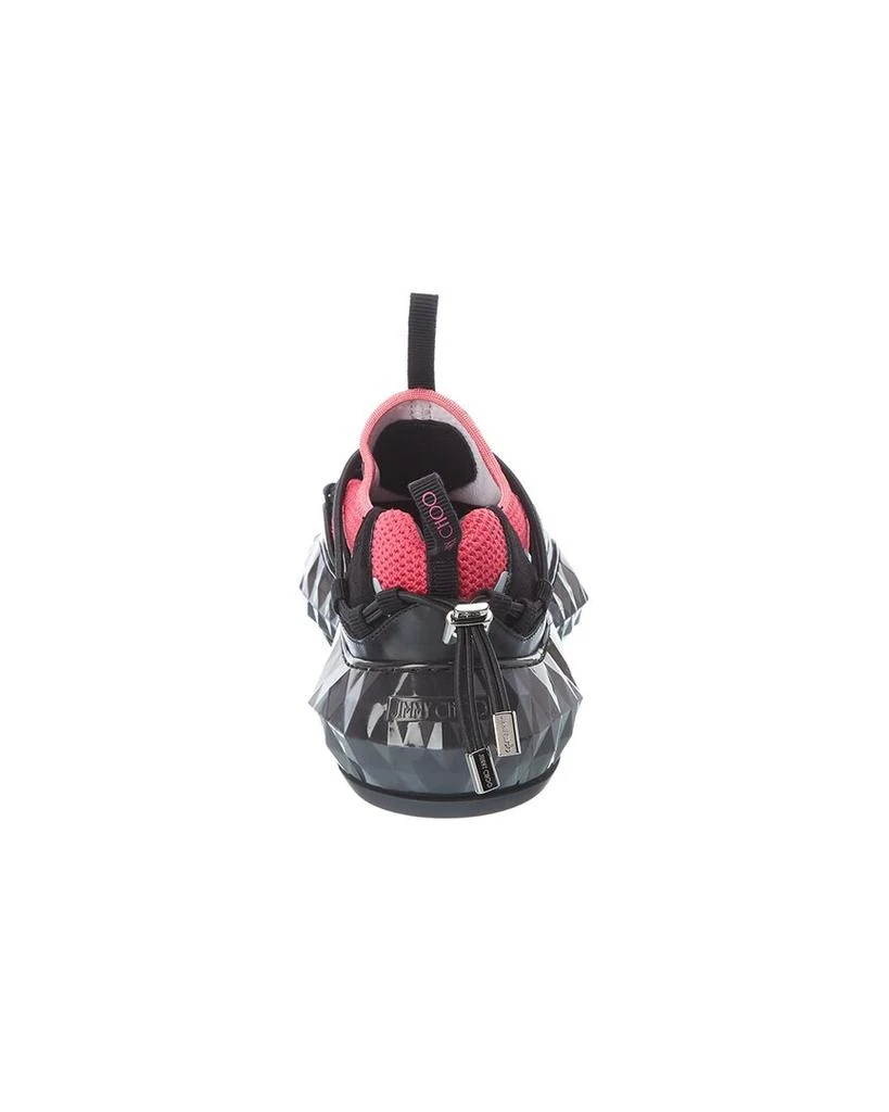 Jimmy Choo Diamond Trail/F Leather & Mesh Sneaker 3