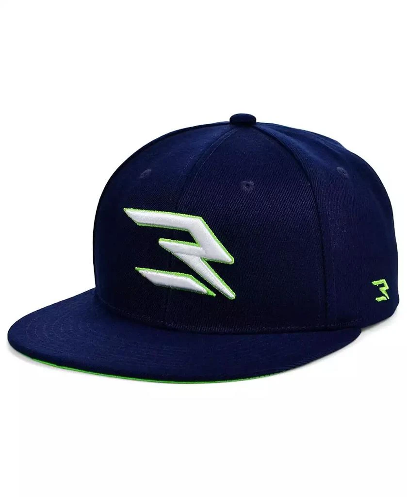 Nike 3BRAND by Russell Wilson Men's Navy, White Fashion Snapback Adjustable Hat 1