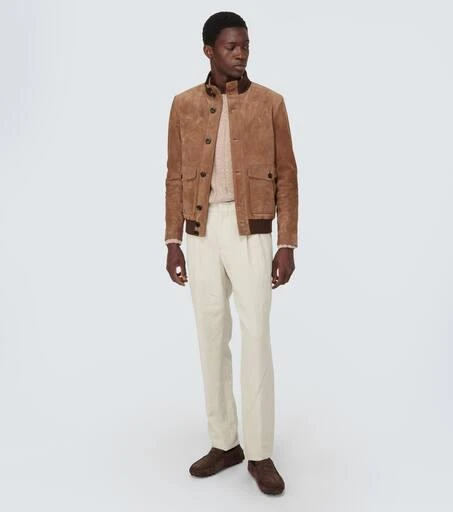 Tod's Suede bomber jacket 2