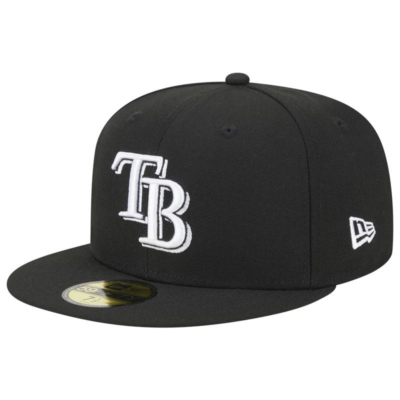 New Era New Era Rays 5950 Evergreen Side Patch Fitted Hat - Adult 1