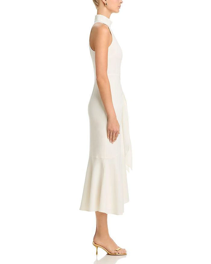 brides magazine bridesmaid dresses Long Sleeve Turtleneck Dress Maxi