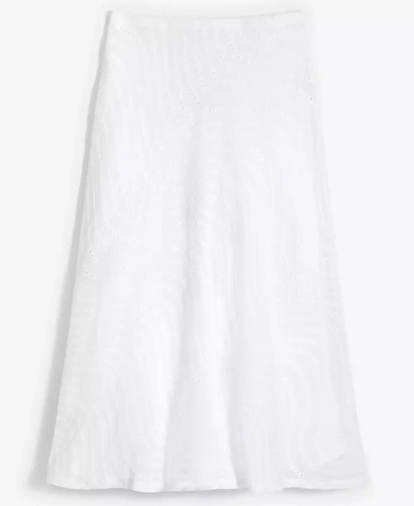 On 34th Women's Embroidered Eyelet Pull-On Midi Skirt, Exclusively at Macy's 5