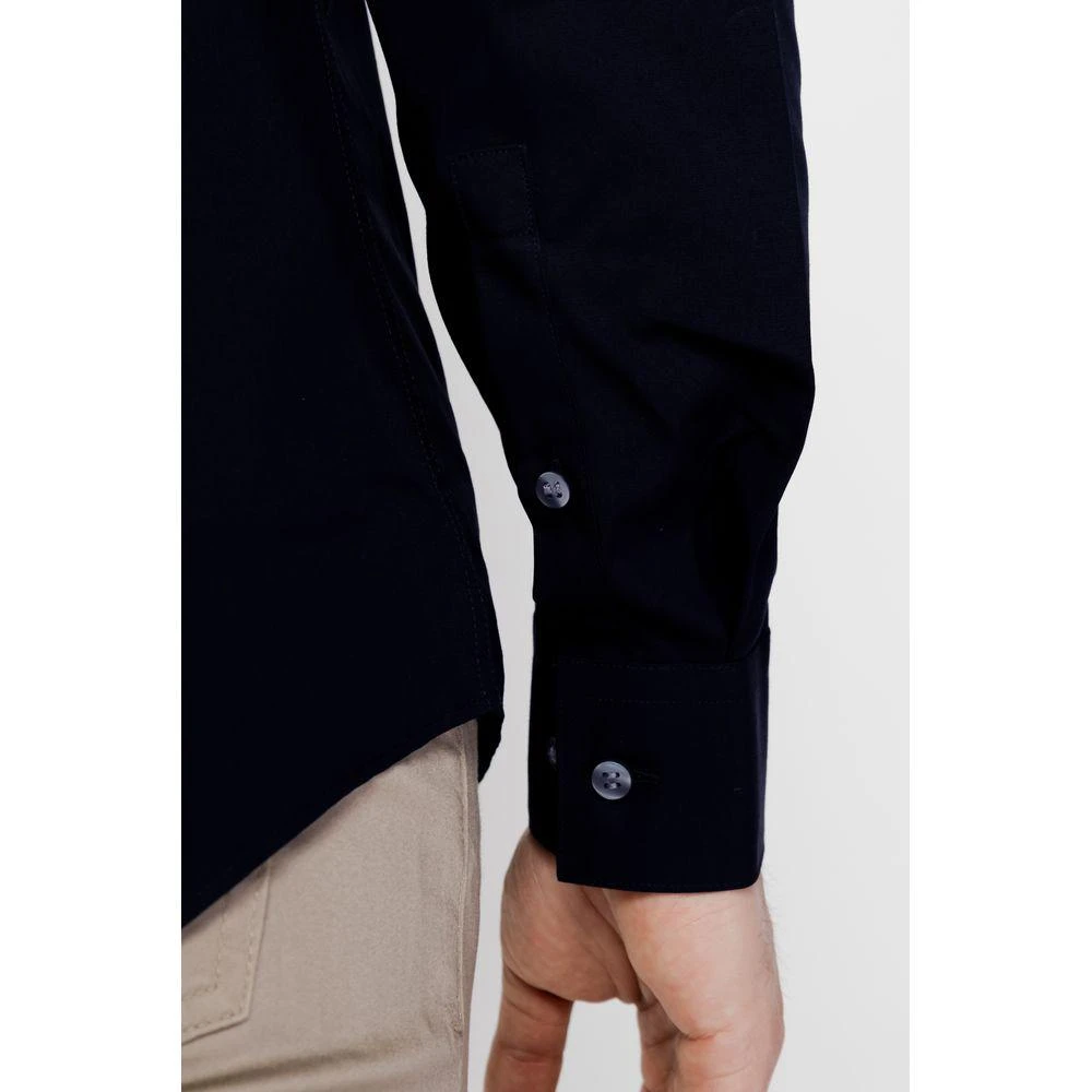 Calvin Klein Blue Cotton Shirt 4