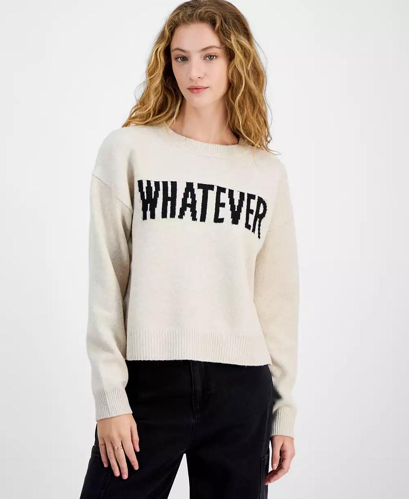 Hooked Up by IOT Juniors' "It Girl" Crewneck Sweater