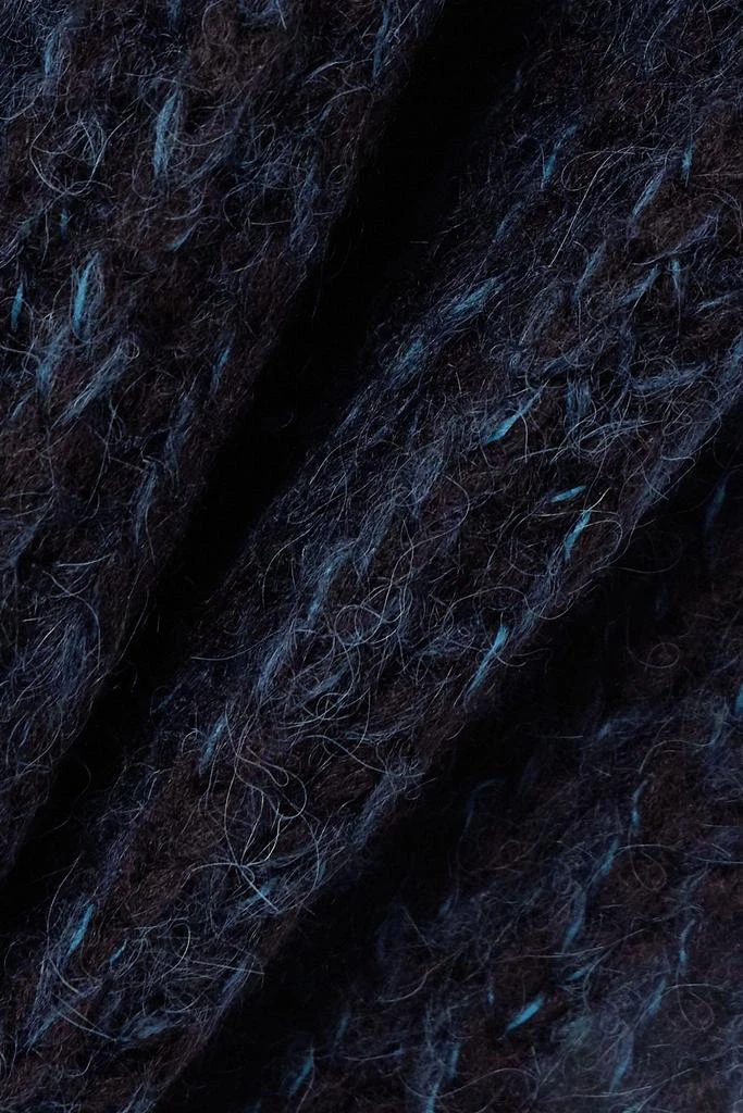 Stella McCartney Fringed alpaca-blend scarf 3