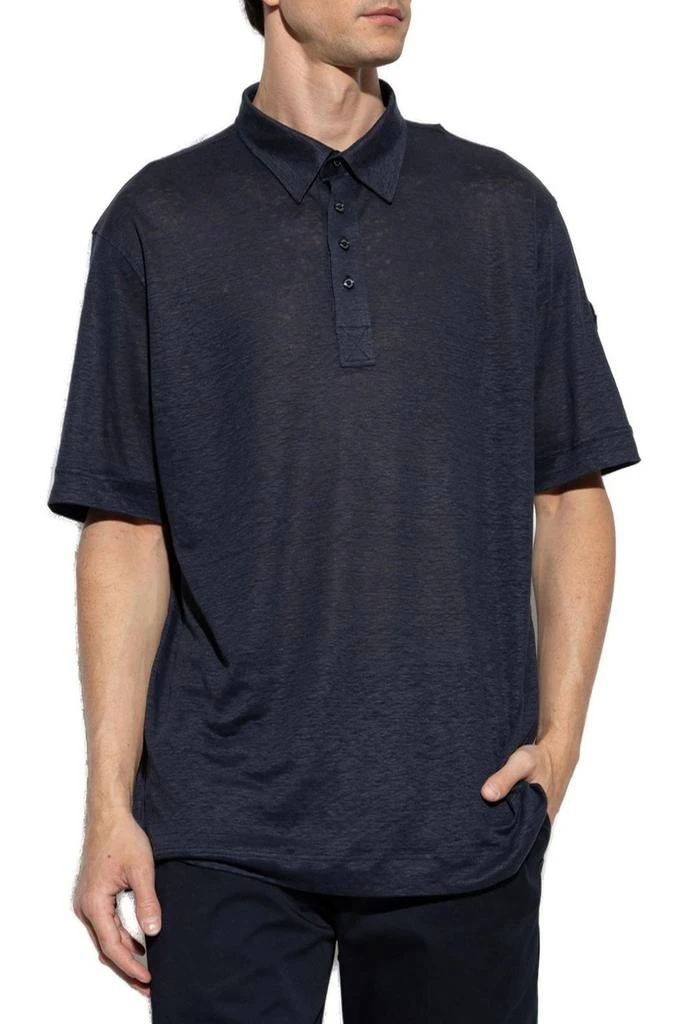 Moncler Moncler Button Detailed Short-Sleeved Polo Shirt 2