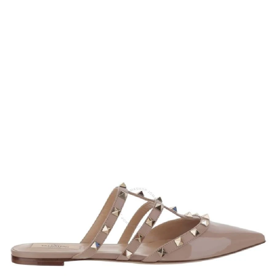 Valentino Rockstud Pointed Toe Mules 1