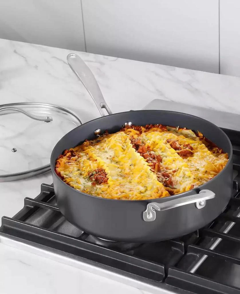 Guy Fieri Flavortown Hard-Anodized Laser Titanium Aluminum 5-Qt. Sauté Pan with lid 3