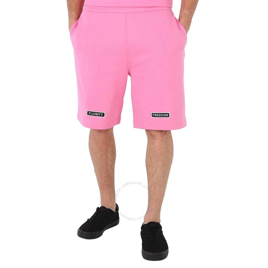 Burberry Men's Bubblegum Pink Jersey Shorts 1