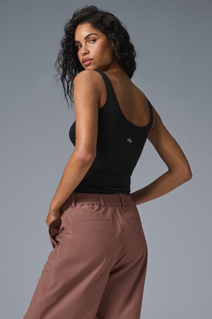 ヨガ・ピラティス ALOYOGA SHEER GLOOW TANK Sheer Glow Tank - Ballet Pink | Alo Yoga