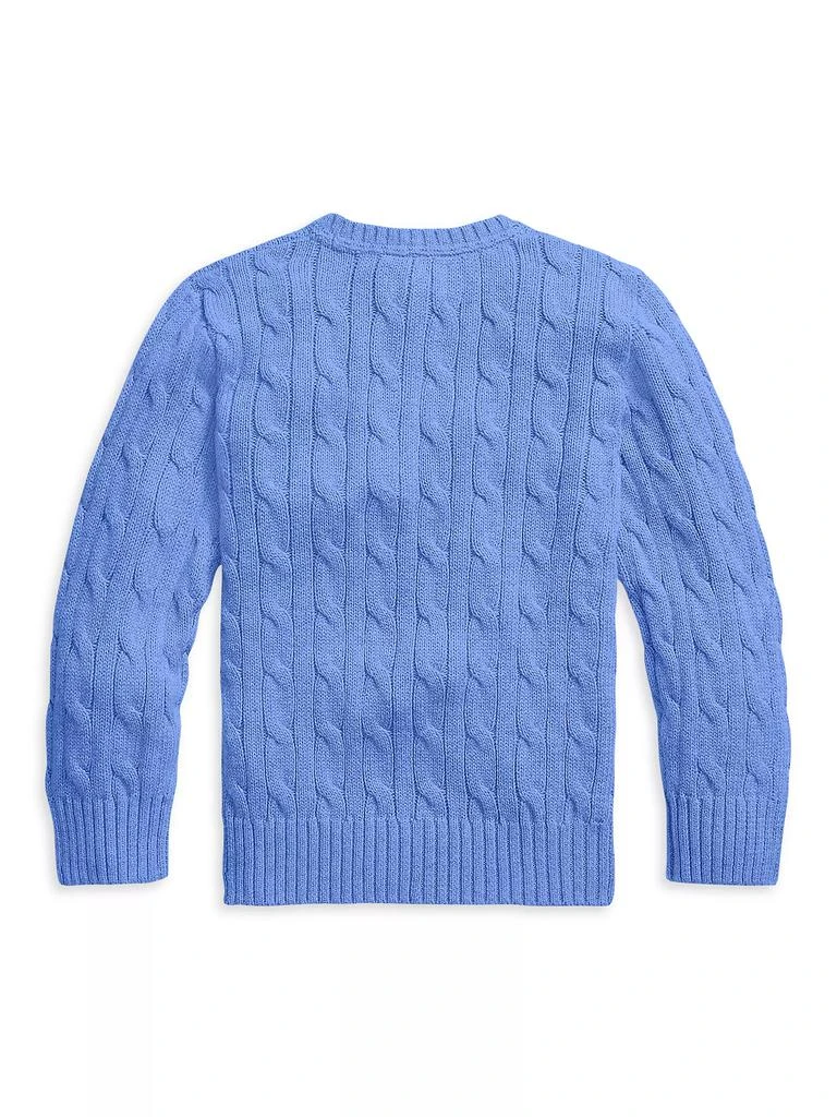 Ralph Lauren Little Boy's &amp; Boy's Cable-Knit Crewneck Sweater 2