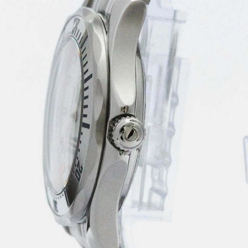 Omega Omega White Stainless Steel Seamaster Professional 2562.20 Quartz Men's Wristwatch 36 mm 5